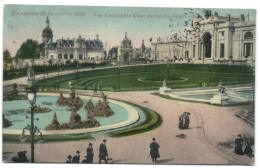 Exposition De Bruxelles 1910 - Vue D'ensemble D'une Partie Des Jardins - Expositions Universelles