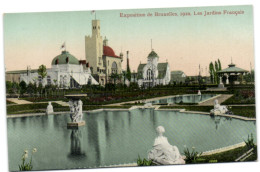 Exposition De Bruxelles 1910 - Les Jardins Français - Expositions Universelles