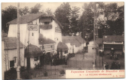 Exposition Universele De Bruxelles 1910 - Le Village Sénégalais - Expositions Universelles