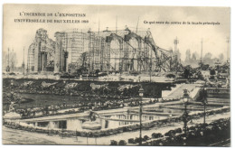 L'Incendie De L'Exposition Universelle De Bruxelles 1910 - Ce Qui Reste De Lafaçade Principale - Expositions Universelles