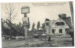 Bruxelles Exposition - L'Incendie Du 14-15 Août 1910 - Une Partie De L'avenue Des Nations Dévastée - Wereldtentoonstellingen