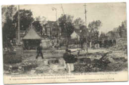 L'Incendie Dans L'Exposition De Bruxelles Le 14 Août 1910 - Les Bureaux De La Direction - Expositions Universelles