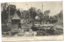 L'Incendie Dans L'Exposition De Bruxelles Le 14 Août 1910 - Les Bureaux De La Direction - Wereldtentoonstellingen