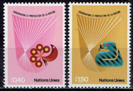 UN Genf - Mi-Nr 109/110 Ungebraucht / MNH ** (e806) - Ungebraucht