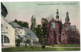 Exposition De Bruxelles 1910 - Pavillon Hollandais - Wereldtentoonstellingen