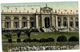 Exposition De Bruxelles 1910 - Façade Principale - Expositions Universelles