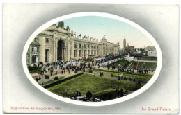 Exposition De Bruxelles 1910 - Le Grand Palais - Expositions Universelles