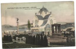 Exposition De Bruxelles 1910 - Pavillon De L'Allemagne - Wereldtentoonstellingen