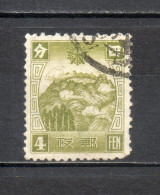 MANCHOURIE  N° 73   OBLITERE   COTE 1.25€     MONTS BLANCS SACRES - Manchuria 1927-33