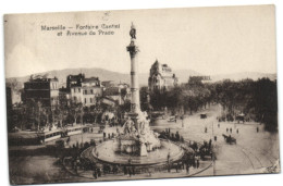 Marseille - Fontaine Cantini Et Avenue Du Prado - Castellane, Prado, Menpenti, Rouet