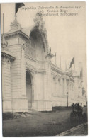 Exposition Universelle De Bruxelles 1910 - Section Belge Agriculture Et Horiculture - Wereldtentoonstellingen