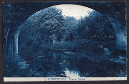 España - Circa 1920 - Postcard - Pontevedra - Bolera Bridge - Pontevedra