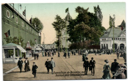 Exposition De Bruxelles 1910 - Avenue Des Concessions - Wereldtentoonstellingen