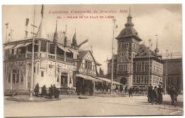 Exposition Universelle De Bruxelles 1910 - Palais De La Ville De Liège - Wereldtentoonstellingen