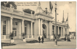 Exposition De Bruxelles 1910 - Palais Des Travaux Féminins - Wereldtentoonstellingen