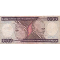 Billet, Brésil, 5000 Cruzeiros, 1984, KM:202c, TB+ - Brésil