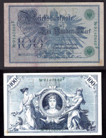 GERMANIA 100 MARCHI 1908  PIK 34 BB - 100 Mark