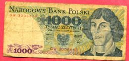 1000 ZLOTYCH1982 TB 3 - Pologne