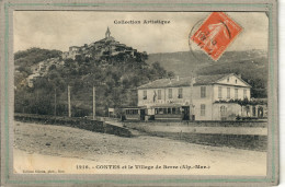 CPA (06) CONTES - Aspect Du Bourg, De Berre Et De La Gendarmerie En 1911 - Contes