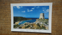 Malte , Maltese Archipelago , Gnejna Bay And Lippija Tower "" Beau Timbre "" - Malte