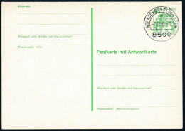 Berlin - Entier Postal / W-Berlin - Poskarte P 119 Gest.Nurnberg Flughafen 2-1-1980 - Cartes Postales - Oblitérées