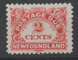 Newfoundland, MNH, 1939, Postage Due, Michel Porto 2A, Perforation 10 - 1908-1947