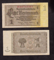 GERMANIA 1 RENTENMARK 1937  PIK 173B BB - Other & Unclassified