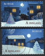 Norwegen Norway 2017. Mi.Nr. 1956-1957, Used O - Gebraucht