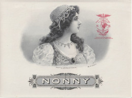 Cigar Label 208-9 Nonny   , Sigarenbanden Vitolas , Etiquette - Etiquetas