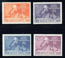 1949  75è Ann. De L'UPU  Légende Française Yv 136-9  ** MNH - Unused Stamps