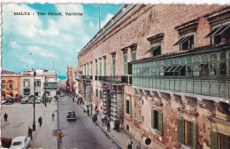Malta - The Palace - Valletta - Formato Piccolo Viaggiata Mancante Di Affrancatura – FE390 - Malte