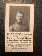 Sterbebild Wk1 Bidprentje Wo1 Avis Décès Deathcard RIR11 LAITREE SENONES Januar 1915 Aus Bertholing - 1914-18