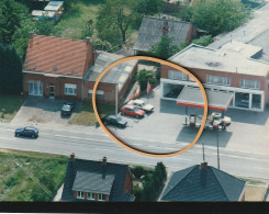 Luchtfoto Lille : Wechelsebaan / Garage Raeymaekers ( Nu : Naftpomp Avia ) - Lille