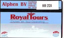 Telefoonkaart  LANDIS&GYR  NEDERLAND * RCZ.669   212a  * ROYAL TOURS * TK * ONGEBRUIKT * MINT - Privat