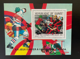 Olympische Spelen  1988  , Guinea  - Blok Met Opdruk Postfris - Winter 1988: Calgary