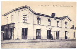 Melreux - La Gare Du Chemin De Fer - Hotton