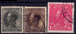 YT 401 à 403 - 1934-1935 Leopoldo III