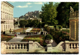 Mozartstadt Salzburg - Mirbellgarten Mit Blick Auf Festung Hohensalzburg - Salzburg Stadt