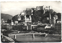 Salzburg - Blick Auf Altstadt U. Salzach - Salzburg Stadt