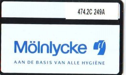 Telefoonkaart  LANDIS&GYR NEDERLAND * RCZ.474.2c   249a * Molnlycke * TK * ONGEBRUIKT * MINT - Privées