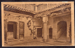 España - Circa 1920 - Postcard - Toledo - Greco's House Patio - Toledo
