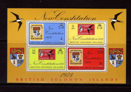 Iles Salomon - 1974 - NF Nouvelle Constitution -  Neufs** - MNH - Salomonen (...-1978)