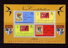 Iles Salomon - 1974 - NF Nouvelle Constitution -  Neufs** - MNH - Isole Salomone (...-1978)