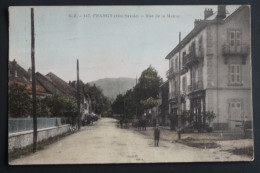 FRANGY Rue De La Mairie Au Verso Julien Manche à Lesquin 1928 - Frangy