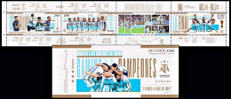 ARGENTINA/STAMPS, 2023– WORLD SOCCER CHAMP.“QATAR 2022”– ARGENTINA WINNER-BOOKLET-MNH- - 2022 – Qatar