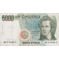 Billet, Italie, 5000 Lire, 1985, 1985-01-04, KM:111c, TTB+ - 5.000 Lire