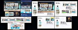 ARGENTINA/STAMPS, 2023 -SOCCER – WORLD CHAMPIONSHIP “QATAR 2022” – ARGENTINA WINNER –MNH+FDC- - 2022 – Qatar