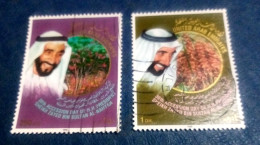 United-Arab-Emirates -  Stamp Of The 30th Anniversary Of Accession Of Shaikh Zayed, Abu Dhabi-1996, VF. - Abu Dhabi