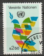 UNO Wien 1980 Mi-Nr.8 O Gestempelt Friedenstaube ( 1243) Günstige Versandkosten - Used Stamps