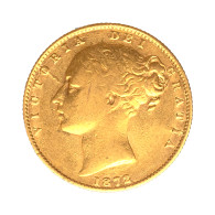 Australie-Victoria-Souverain 1872 Melbourne - 1 Sovereign